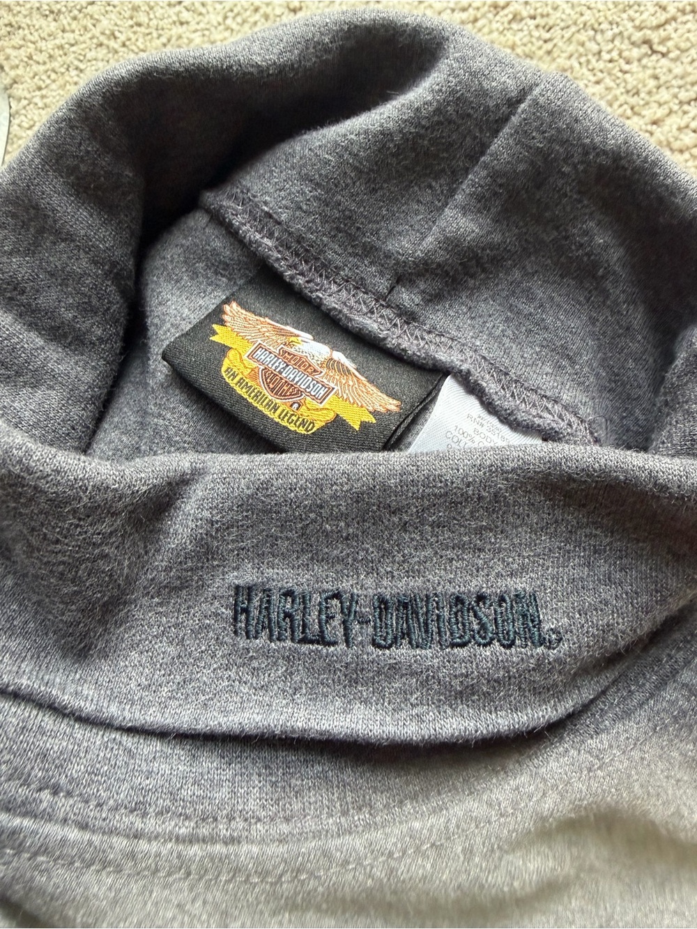 Harley Davidson women’s turtle neck XL